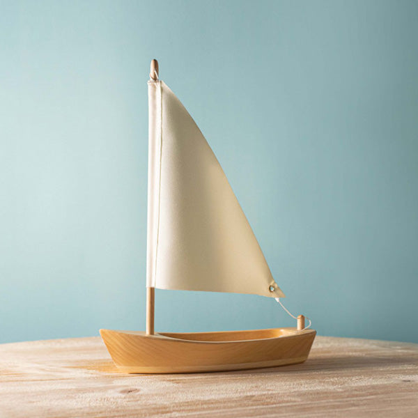 Bumbu Toys Sailing Boat - Beige