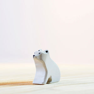 Bumbu Toys Small Polar Bear - Sitting