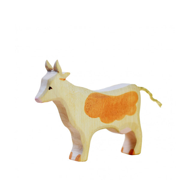 Bumbu Toys Cow - White/Brown