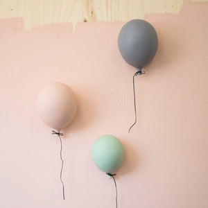 ByON Ceramic Balloon Decoration – Mint - Elenfhant