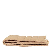 Camomile London Hand Quilted Blanket – Peach Blossom