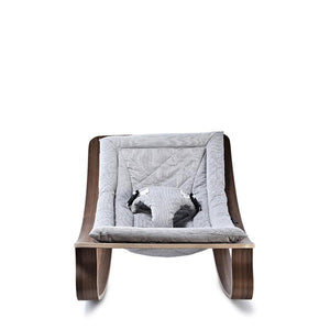 Charlie Crane LEVO Rocker in Walnut – Sweet Grey