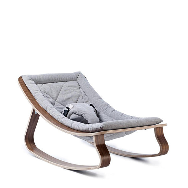 Charlie Crane LEVO Rocker in Walnut – Sweet Grey