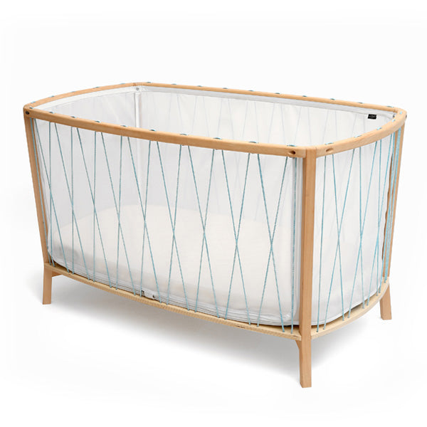Charlie Crane KIMI Baby Bed - Aqua Blue