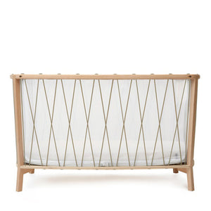 Charlie Crane KIMI Baby Bed - Hazelnut