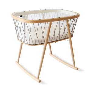 Charlie Crane KUMI Crib - Mesh / Hazelnut