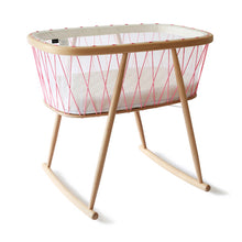 Charlie Crane KUMI Crib - Mesh / Pink