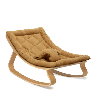 Charlie Crane LEVO Rocker in Beech - Camel