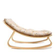 Charlie Crane LEVO Rocker in Beech - Garbo & Friends Mimosa