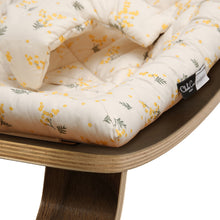 Charlie Crane LEVO Rocker in Walnut - Garbo & Friends Mimosa
