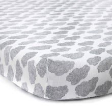 Charlie Crane Fitted Sheet for MUKA Bed - Moumout Cloud