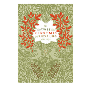 De Twaalf Dagen met Kerstmis by William Morris – Dutch