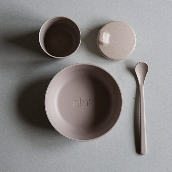 Cink Bamboo Dinnerware Giftbox – Fog