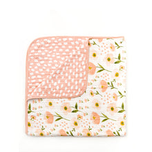 Clementine Kids Reversible Quilt – Blush Bloom - Elenfhant