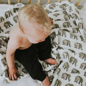 Clementine Kids Swaddle – Elephant - Elenfhant