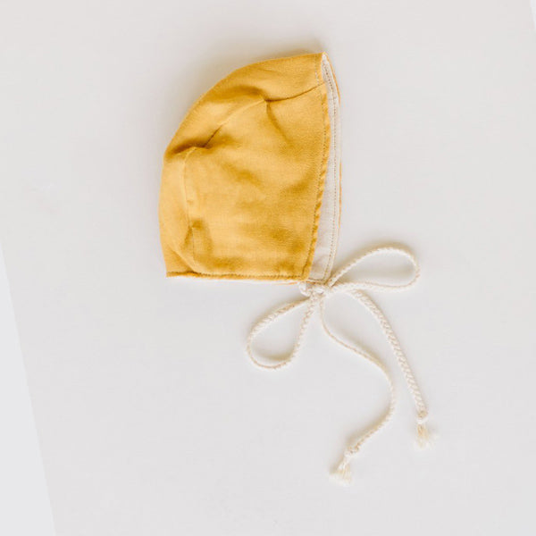 Clementine Kids Heirloom Bonnet – Butterscotch