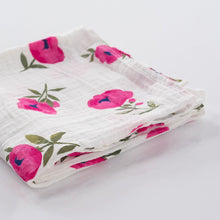 Clementine Kids Swaddle – Raspberry Peony - Elenfhant