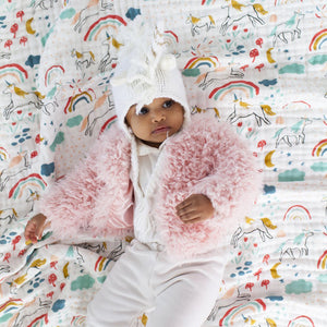 Clementine Kids Reversible Quilt – Unicorn Land - Elenfhant