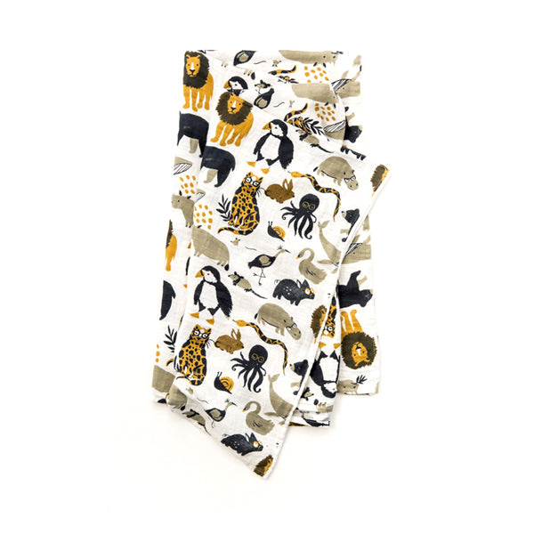 Clementine Kids Swaddle – Zoology - Elenfhant