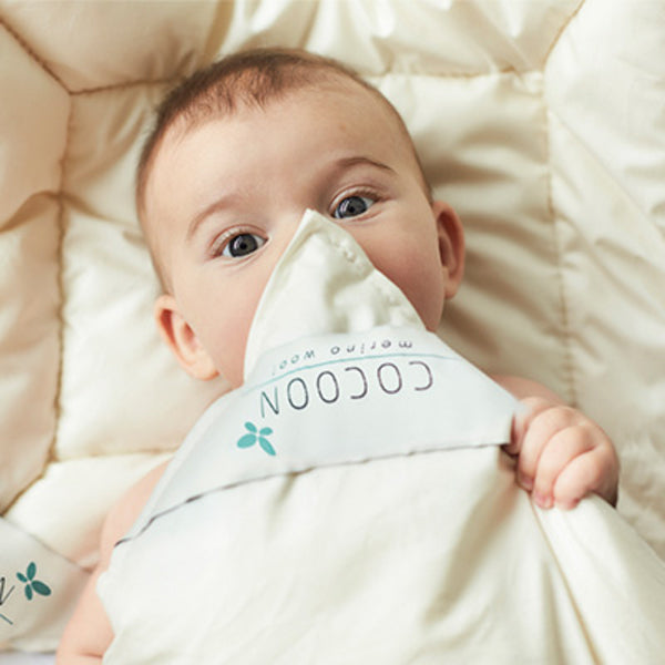 Cocoon Company Merino Wool Pillow Baby Elenfhant