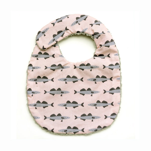 Don Fisher Pink Fish Bib