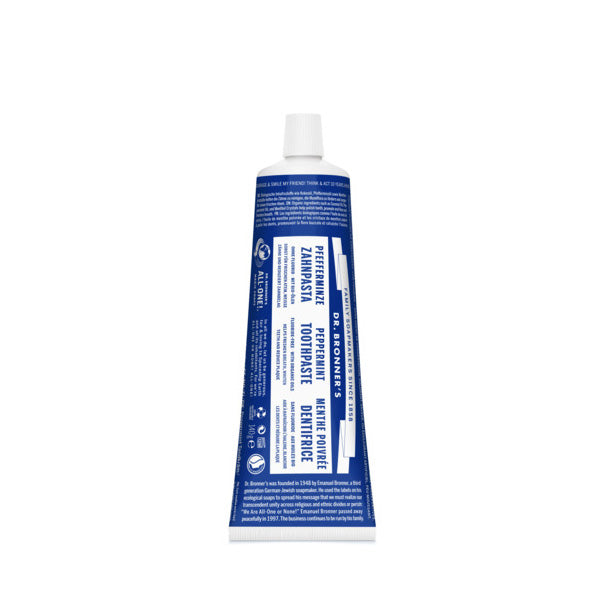 Dr. Bronner's Toothpaste Fluoride-Free 105gr - Peppermint