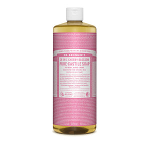 Dr. Bronner's Pure-Castile Liquid Soap - Cherry Blossom