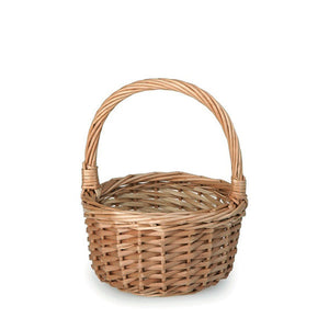 Egmont Toys Rattan Round Basket - Child