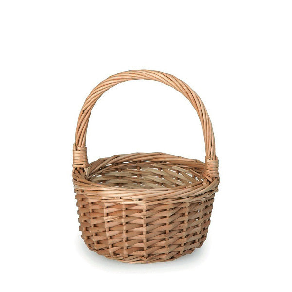 Egmont Toys Rattan Round Basket - Child