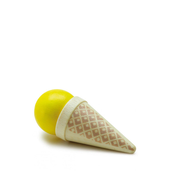 Erzi Ice Cream Cone - Yellow