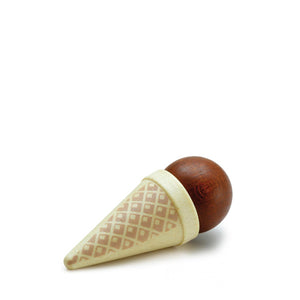 Erzi Ice Cream Cone - Brown