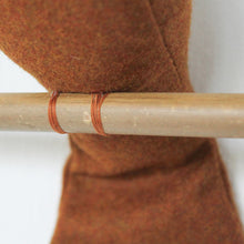 Fabels Out Of Vintage Mama Bird Flower - Tawny Brown