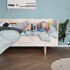 Ferm Living Kids Jute Carpet – Black Dots