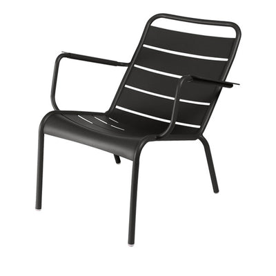 Fermob Low Armchair Luxembourg - Liquorice