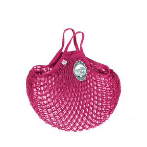 Filt Net Bag Raspberry – Short Handles - Elenfhant