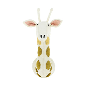 Fiona Walker Animal Head – Giraffe Cream – Elenfhant