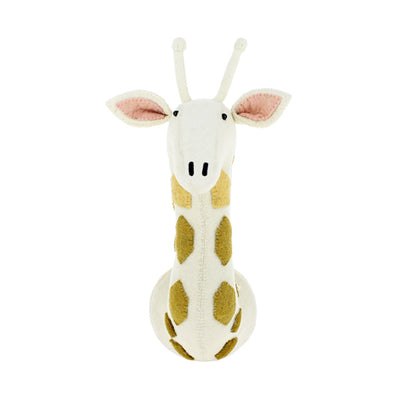 Fiona Walker Animal Head – Giraffe Cream