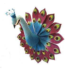 Fiona Walker Animal Head – Peacock