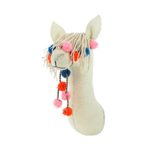Fiona Walker Semi Animal Head – Cream Llama with Bridle