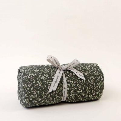Garbo&Friends Filled Blanket – Floral Moss