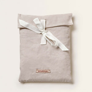 Garbo and Friends Linen Duvet Cover Set – Vanilla