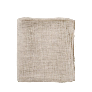 Garbo&Friends Muslin Swaddle Blanket - Eggshell