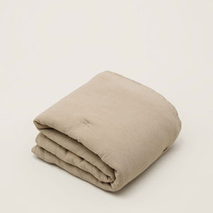 Garbo&Friends Filled Muslin Blanket - Olive