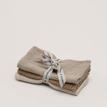 Garbo&Friends Burp Cloths (3 pcs) - Olive