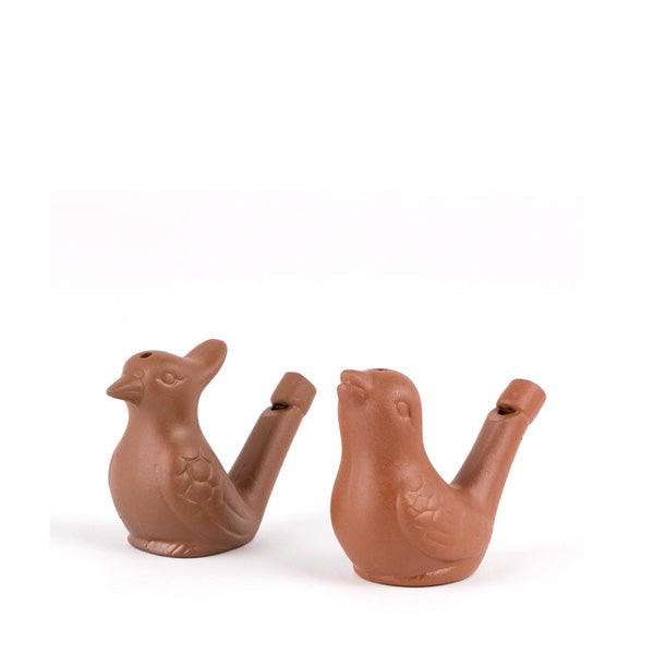 Goki Ceramic Bird Water Whistle - Set of 2