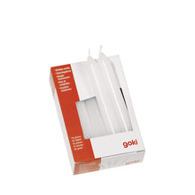 Goki Birthday Candles White - 10 Pieces