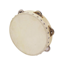 Goki Tambourine with Drumhead and 5 Bells - Elenfhant