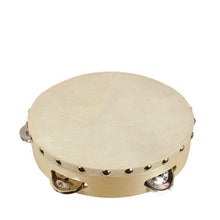 Goki Tambourine with Drumhead and 5 Bells - Elenfhant
