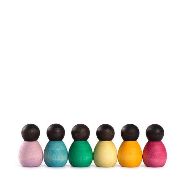 Grapat 6 Coloured Wooden Balls