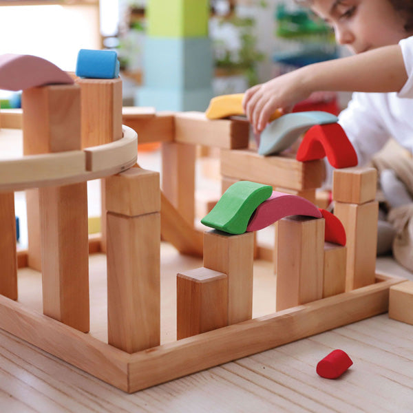 DIY Grimms Large Stepped Pyramid - Make your own amazing wooden Waldorf toys